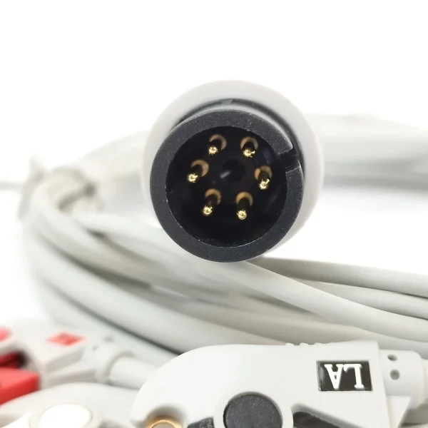 ZOLL Cable ECG 3 LEADS Tipo PINZA - Imagen 2