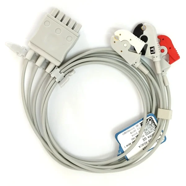 MINDRAY/GE Cable ECG, 3 LEADS, Tipo PINZA, AHA