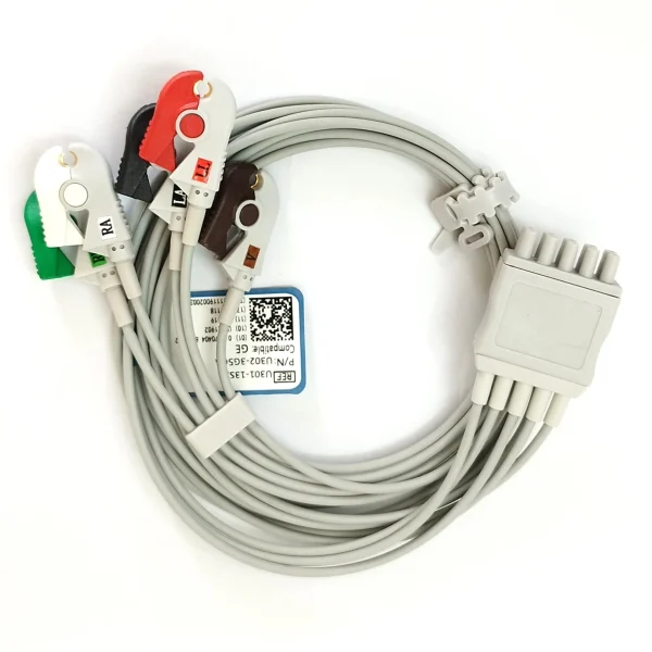 GE Cable ECG 05 LEADS Tipo PINZA