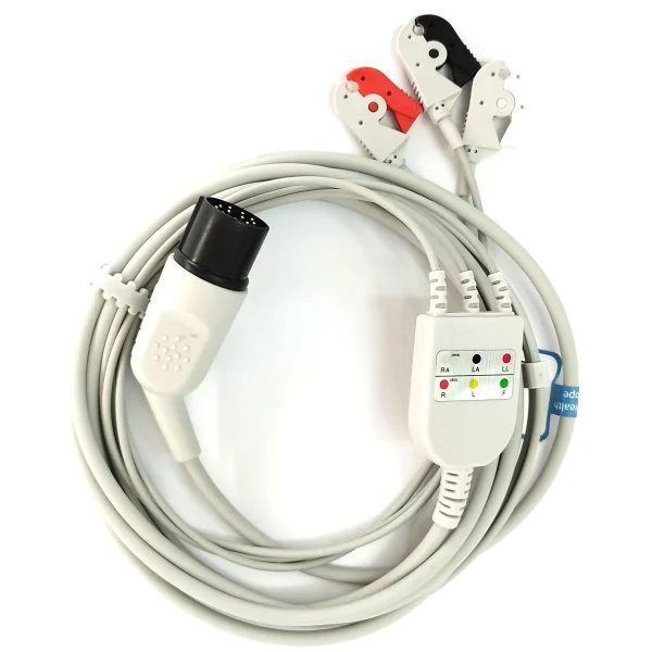 NIHON KOHDEN Cable ECG 3 LEADS Tipo PINZA 11 PINS