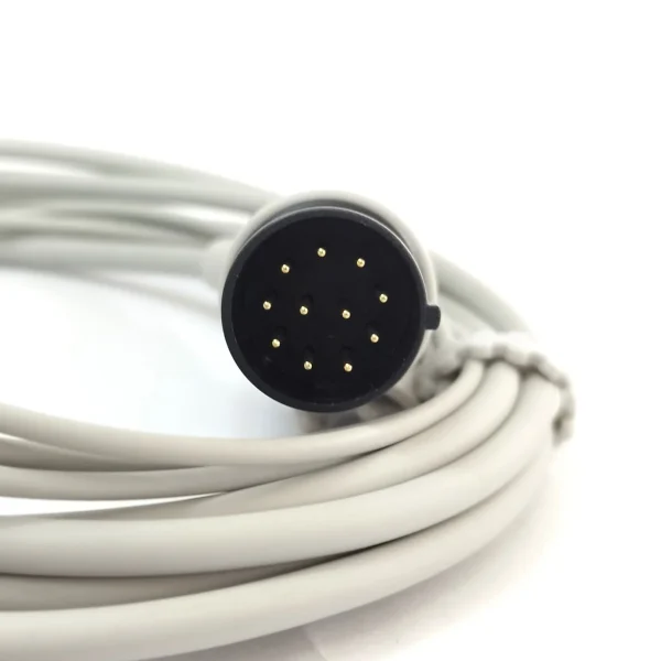 NIHON KOHDEN Cable ECG 3 LEADS Tipo PINZA 11 PINS - Imagen 2