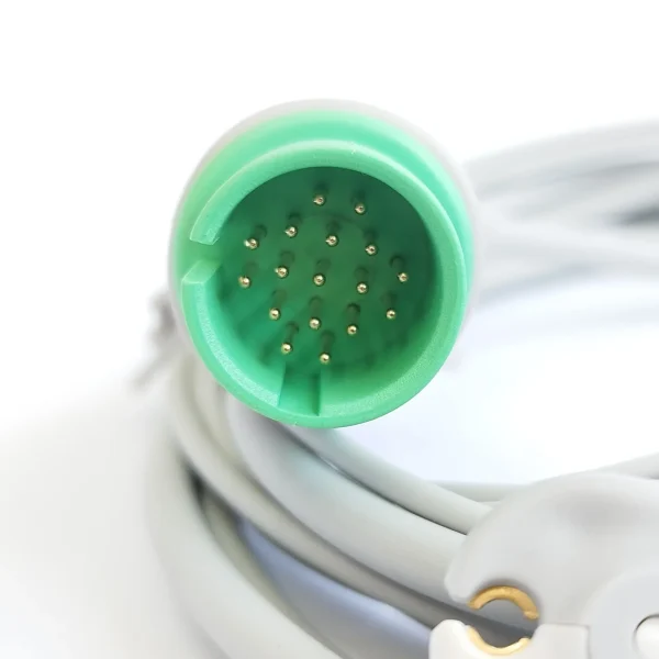 SPACELABS Cable ECG 3 LEADS Tipo PINZA - Imagen 2