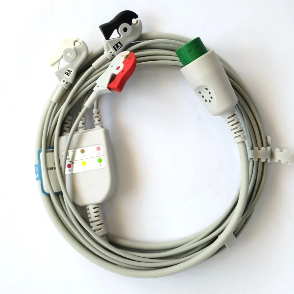 SPACELABS Cable ECG 3 LEADS PINZA