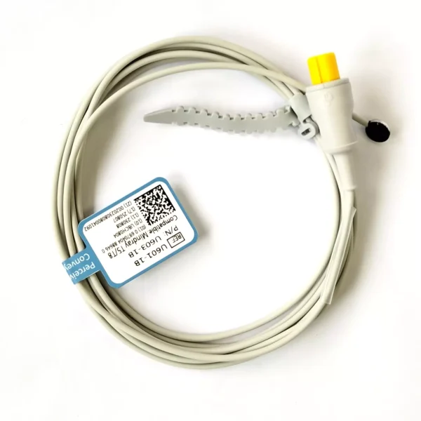 EDAN/MINDRAY Sensor de Temperatura, ADULTO, PIEL, 2.25KΩ, 2PINS, 3 Mts. 